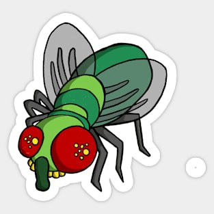 Green Fly Sticker